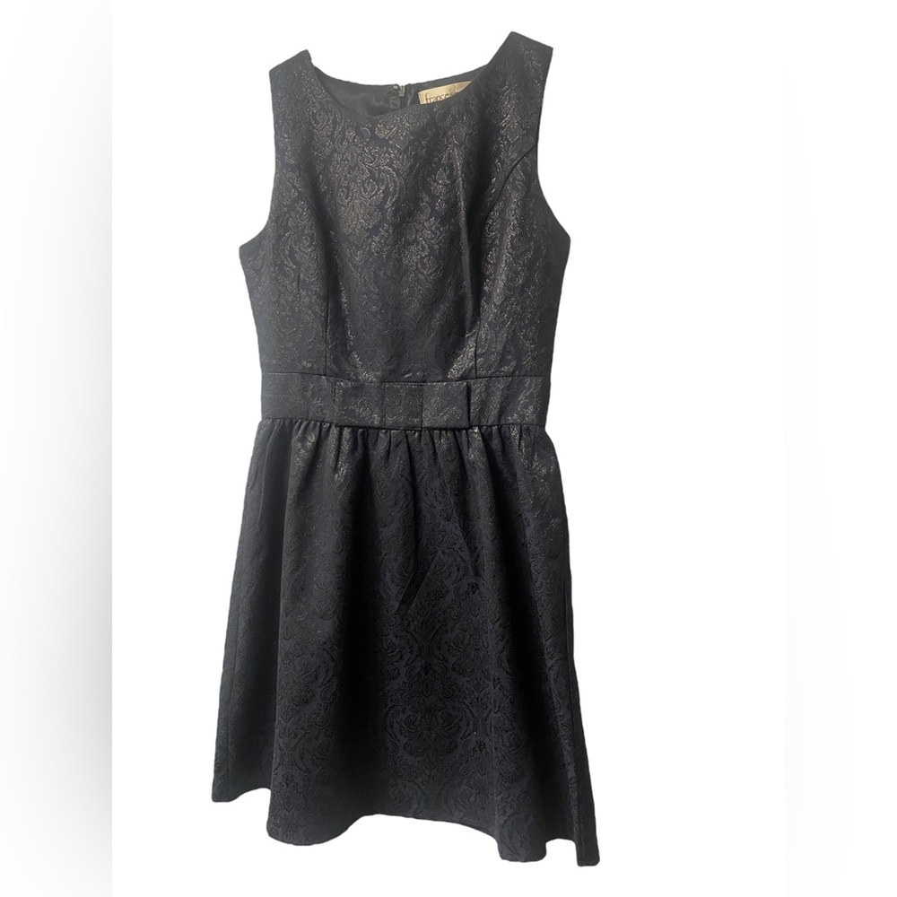 Francesca's Collection Navy Metallic Party / Holiday Dress - Picture 1 of 10